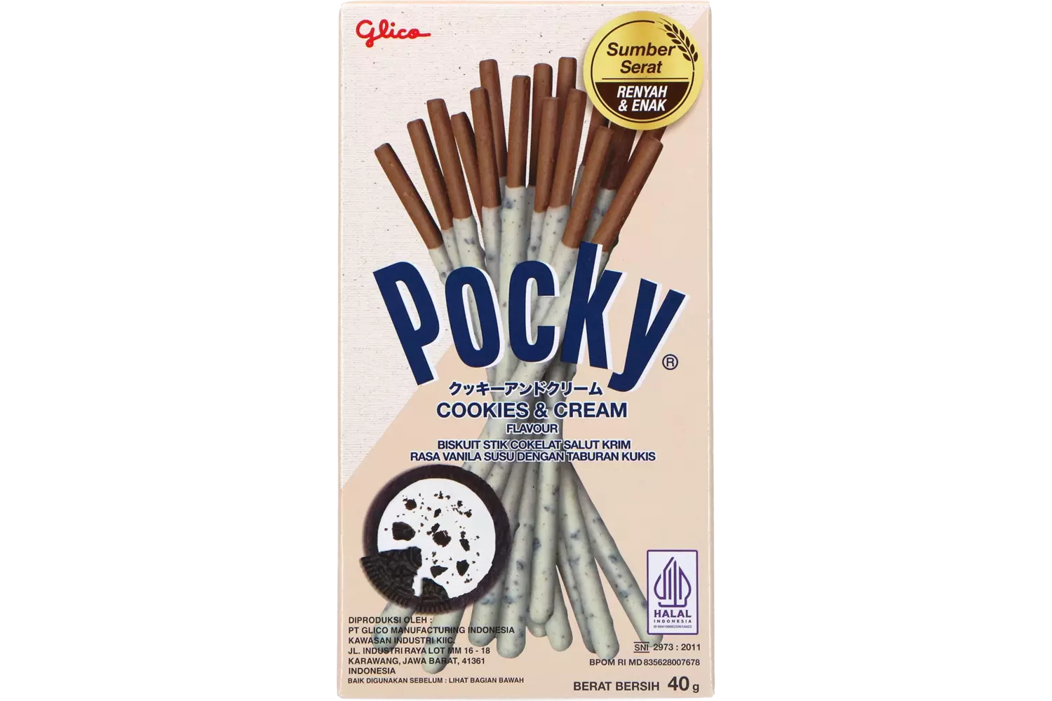 Pocky - Cookies & Cream 40g