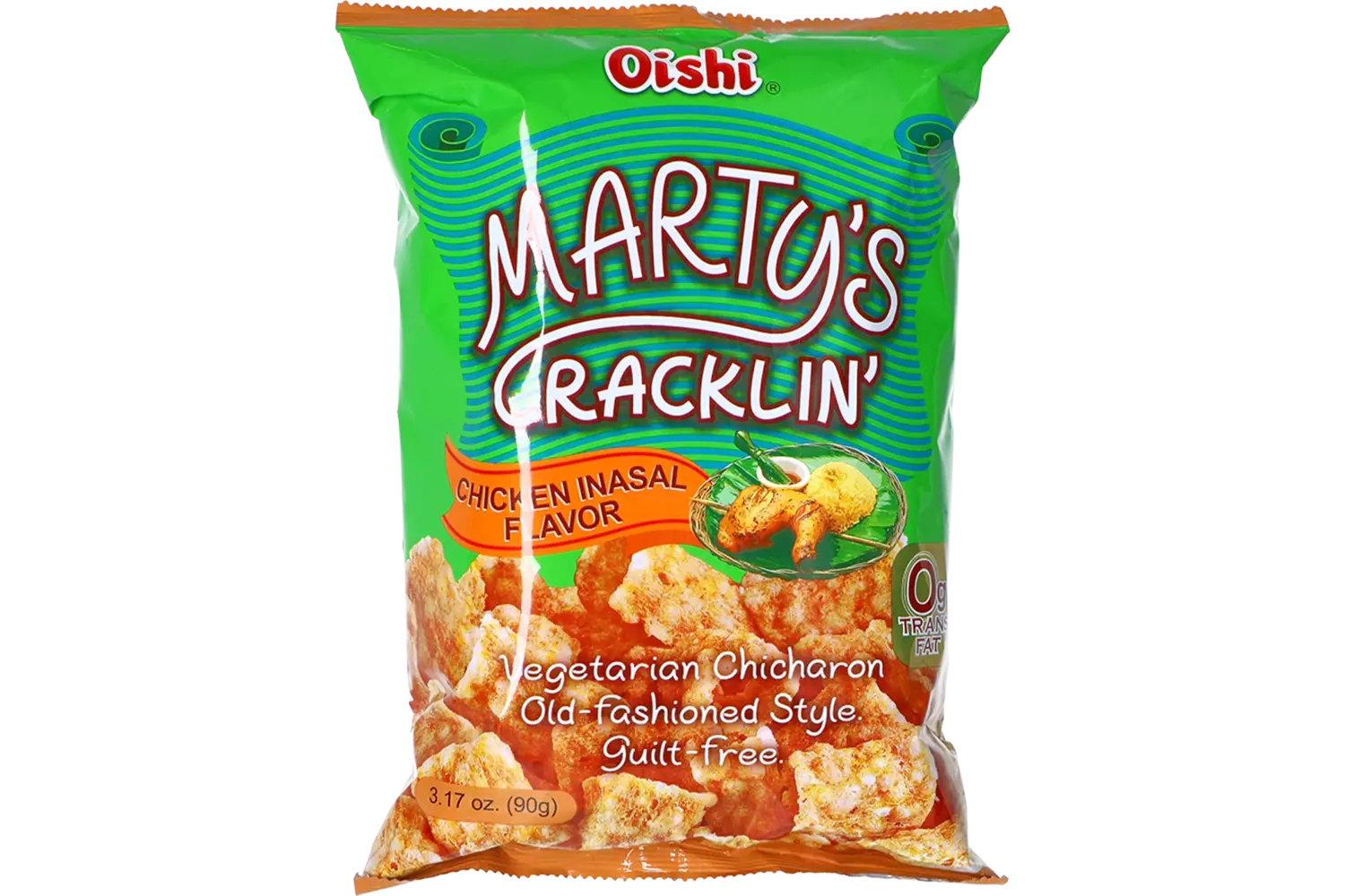 Oishi - Marty's Crackling Chicharron Chicken Inasal 90g