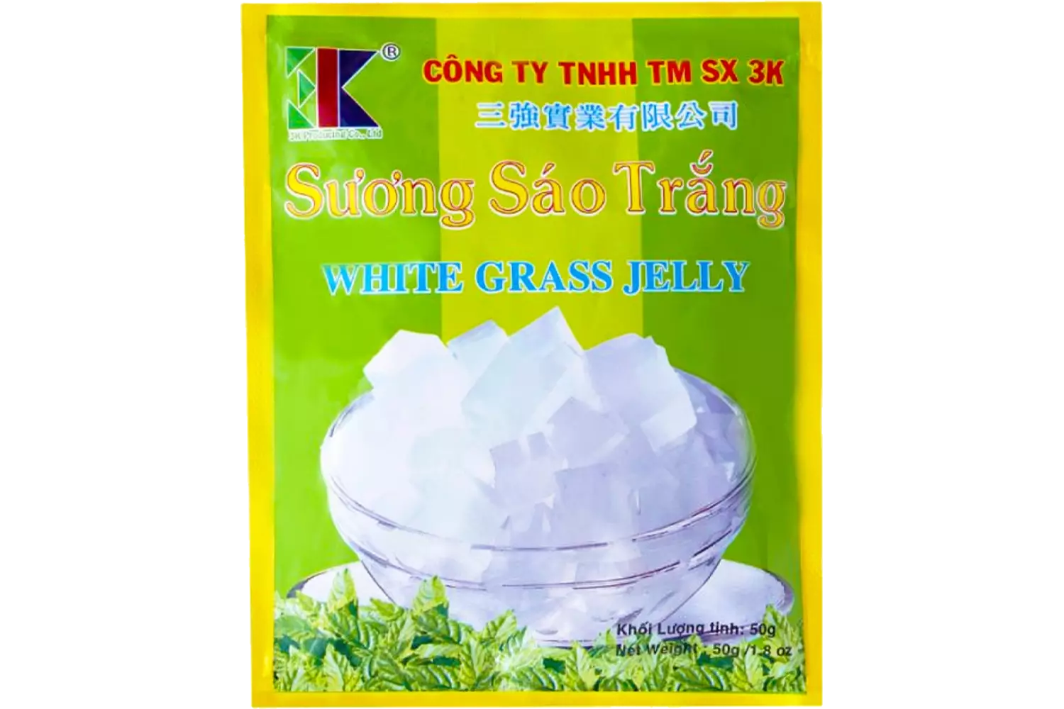 3K - White Grass Jelly 50g
