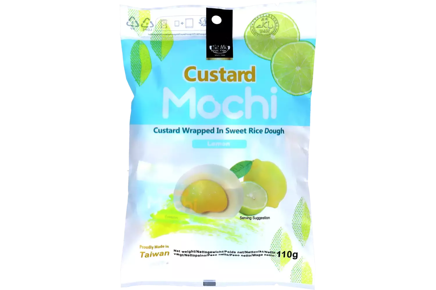 Royal Family - Custard Mochi Lemon 110g