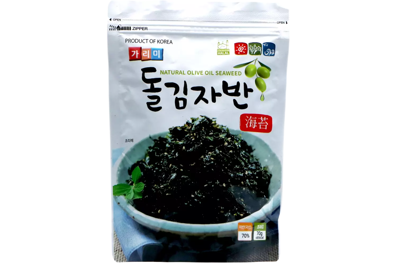 Garimi - Olive Oil Seaweed Shredded GimJaban 70g