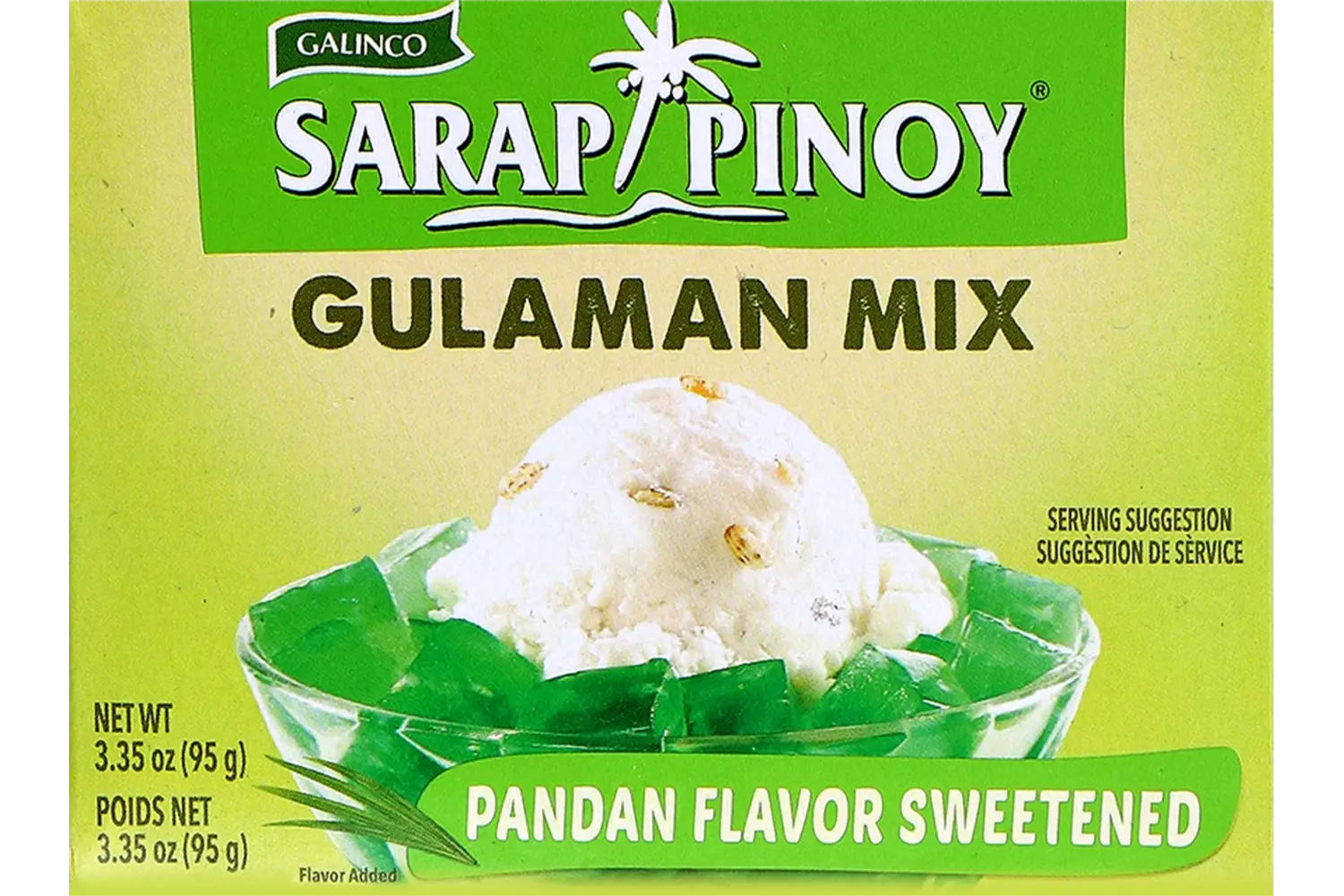 Sarap Pinoy - Gulaman Pandan Mix 95g