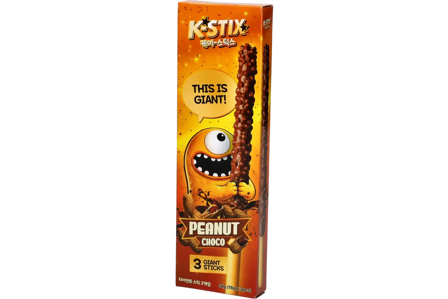 K-STIX - Peanut Choco Sticks 3x18g
