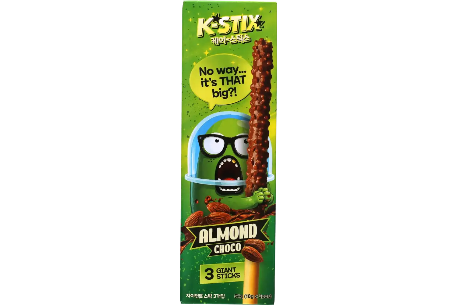 K-STIX - Almond Choco Sticks 3x18g