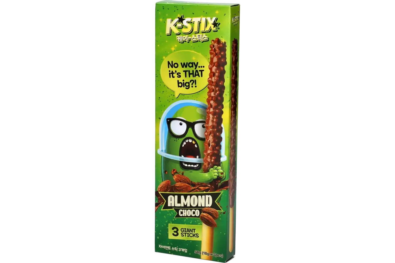K-STIX - Almond Choco Sticks 3x18g