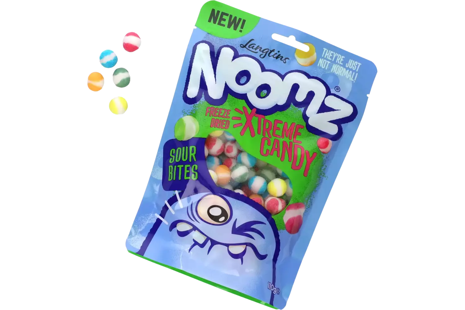 Noomz - Freeze Dried Sweets Sour Bites 110g