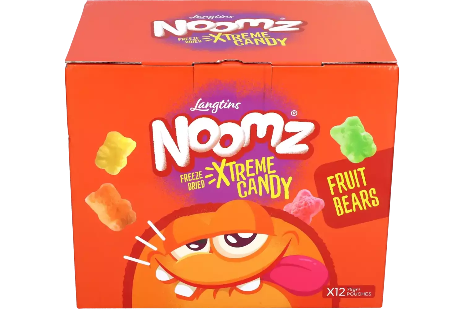 Noomz - Freeze Dried Sweets Fruit Bears 75g