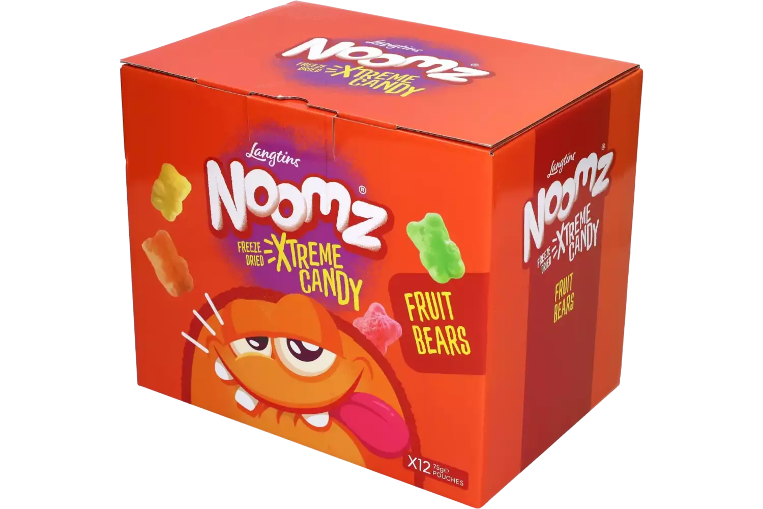 Noomz - Freeze Dried Sweets Fruit Bears 75g