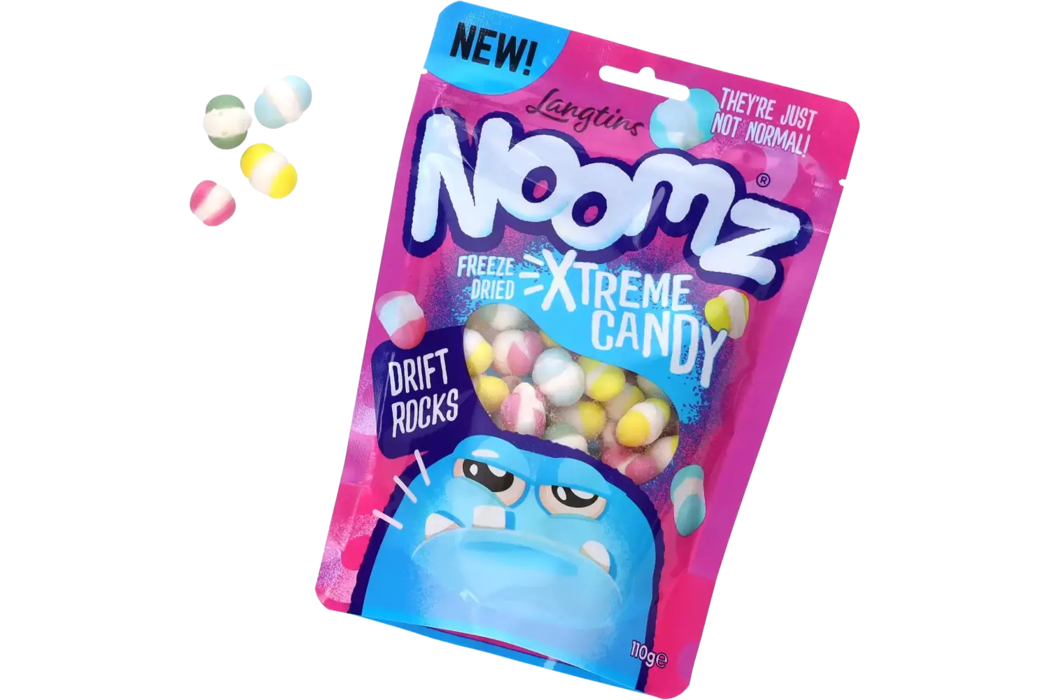 Noomz - Freeze Dried Sweets Drift Rocks 110g