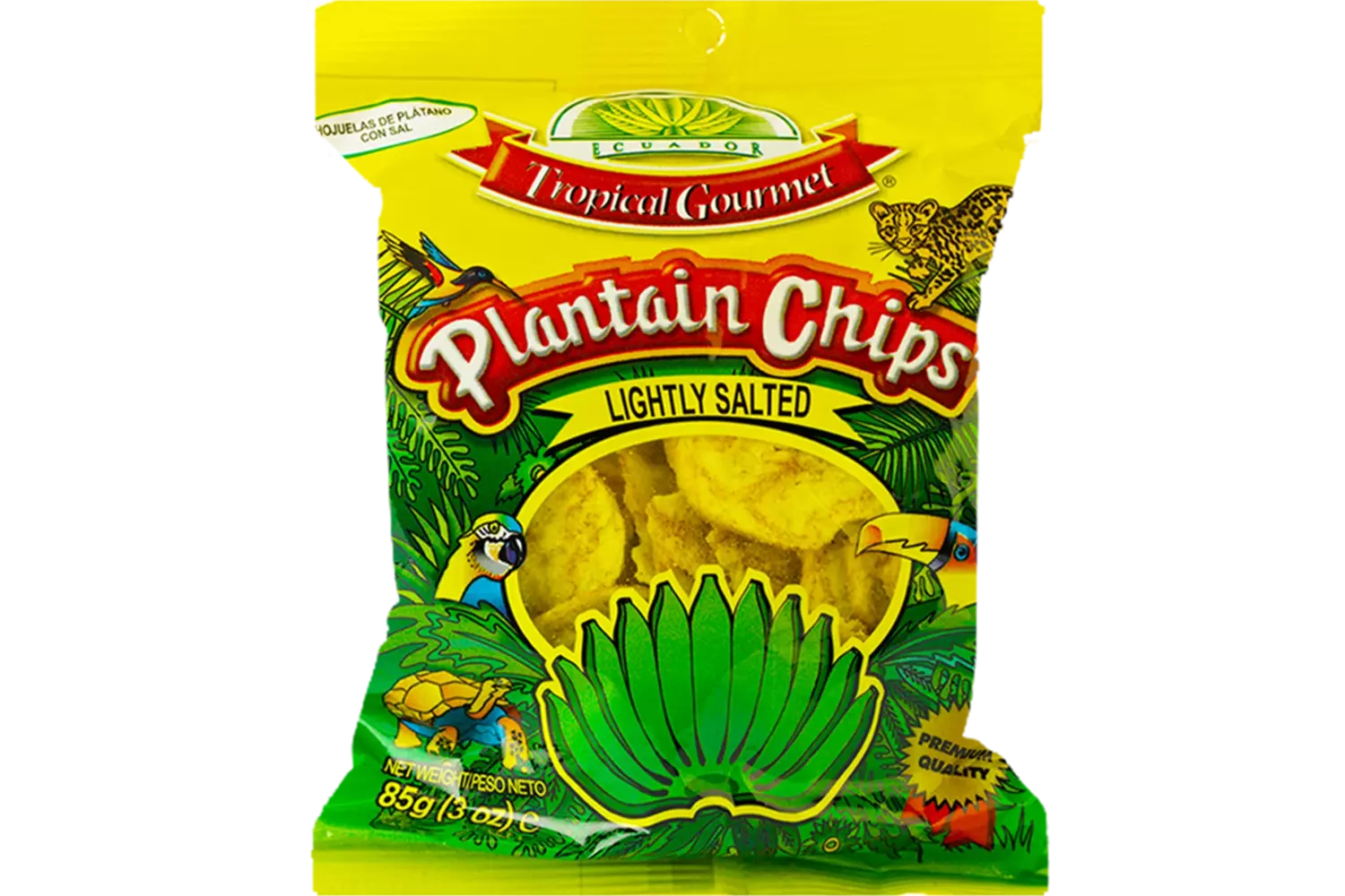 Tropical Gourmet - Plantain Chips Salted 85g