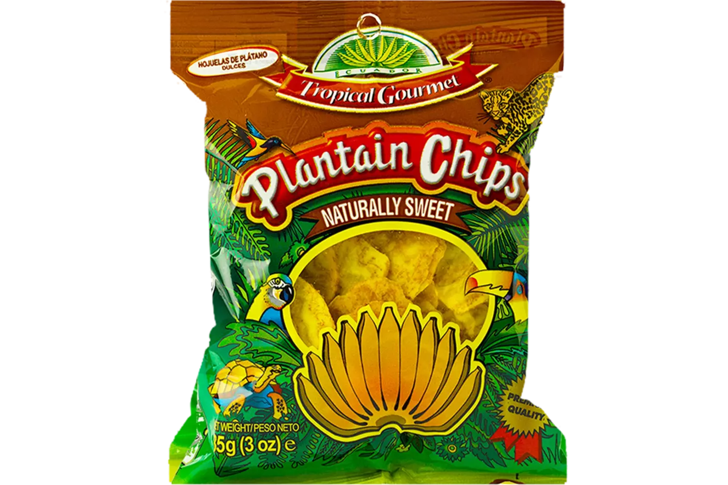 Tropical Gourmet - Plantain Chips Sweet 85g
