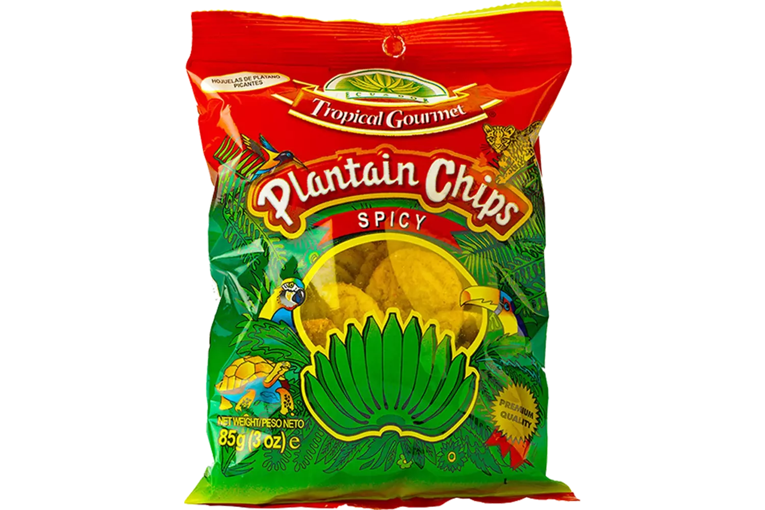 Tropical Gourmet - Plantain Chips Spicy 85g