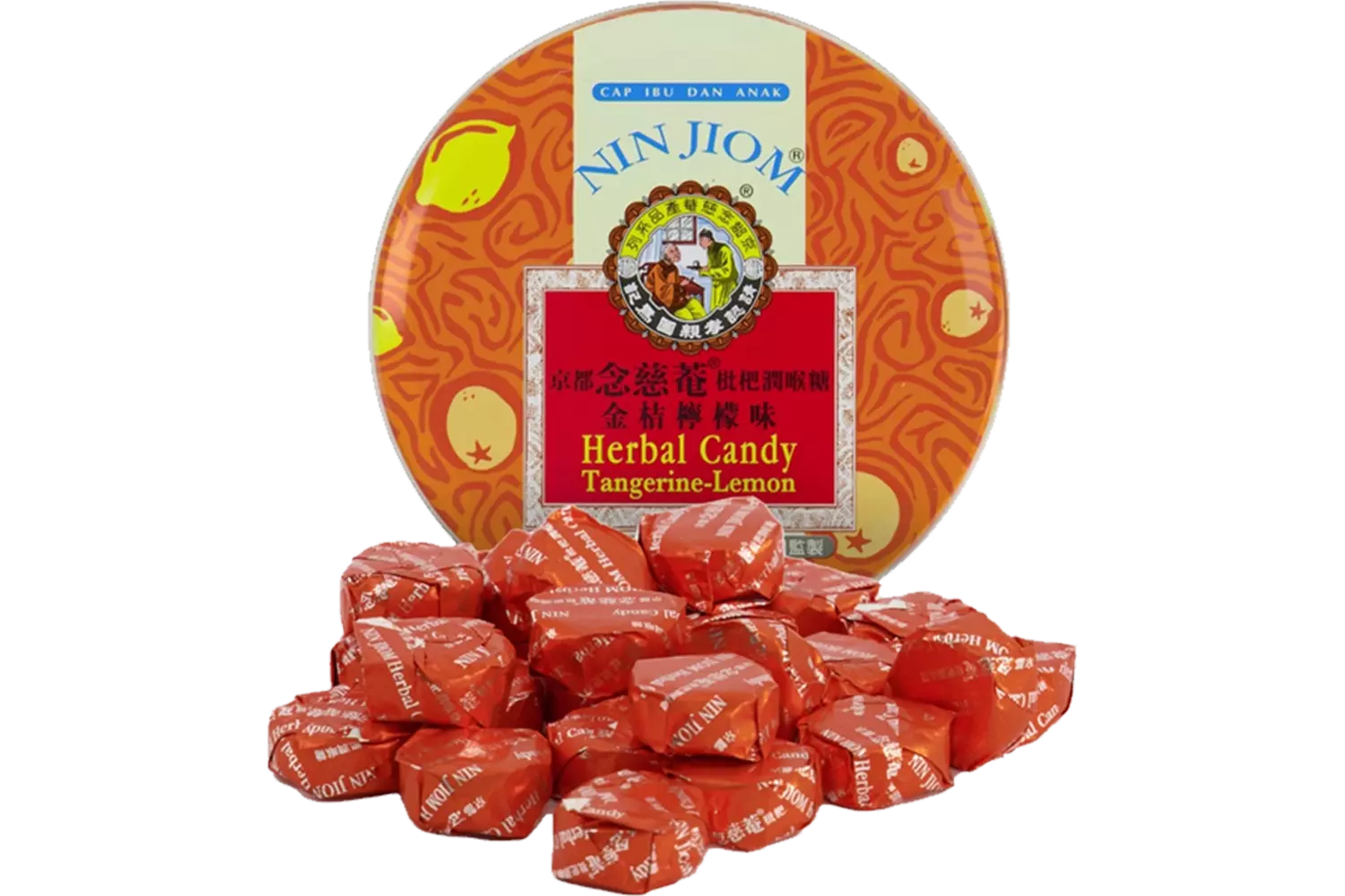 Nin Jiom - Herbal Candy Tangerine Lemon Pei Pa Kao