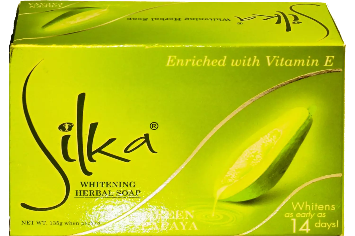 Silka - Herbal Soap Green Papaya 135g