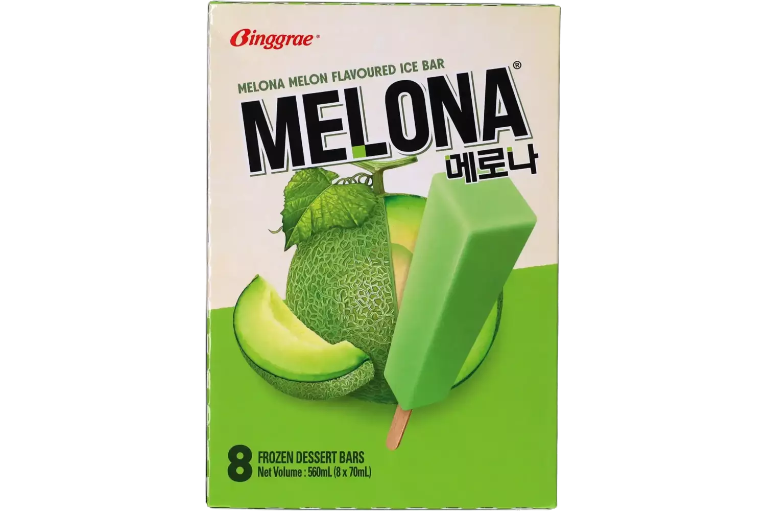 Melona - Ice Bar Melon 8x70ml