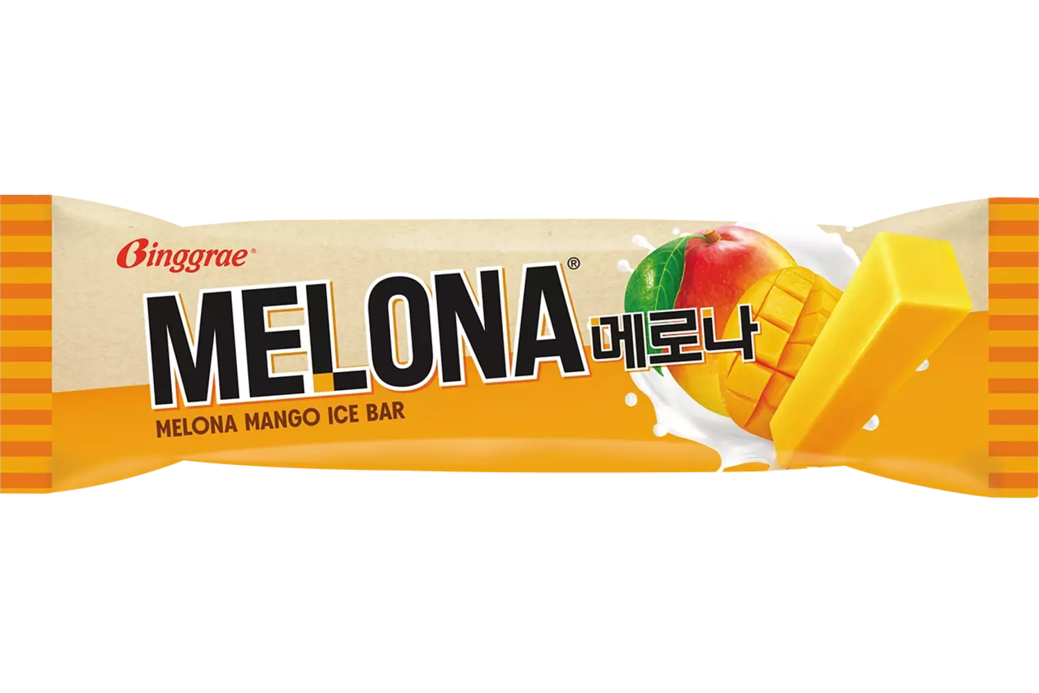 Melona - Ice Bar Mango 8x70ml