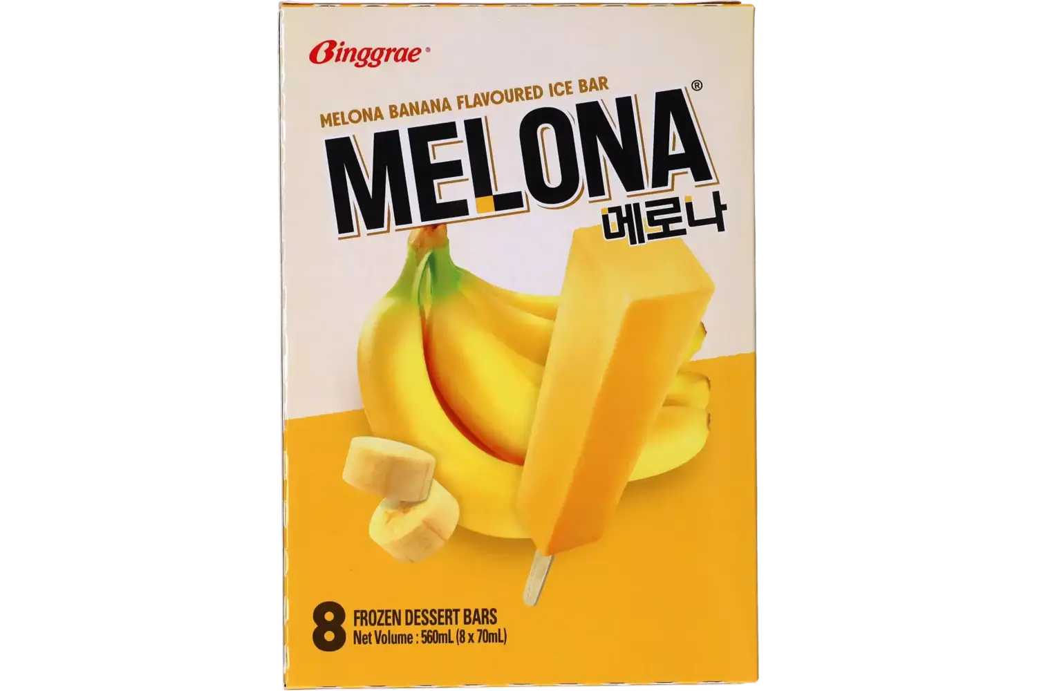 Melona - Ice Bar Banana 8x70ml