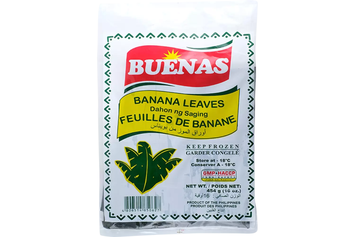Buenas - Banana Leaves 454g