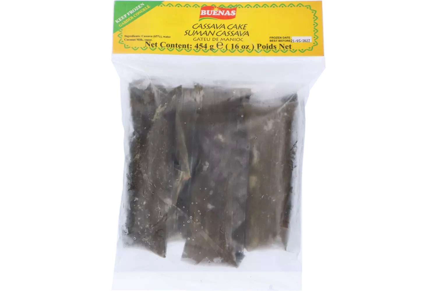Buenas - Cassave Cake Suman Kamoteng Kahoy 454g