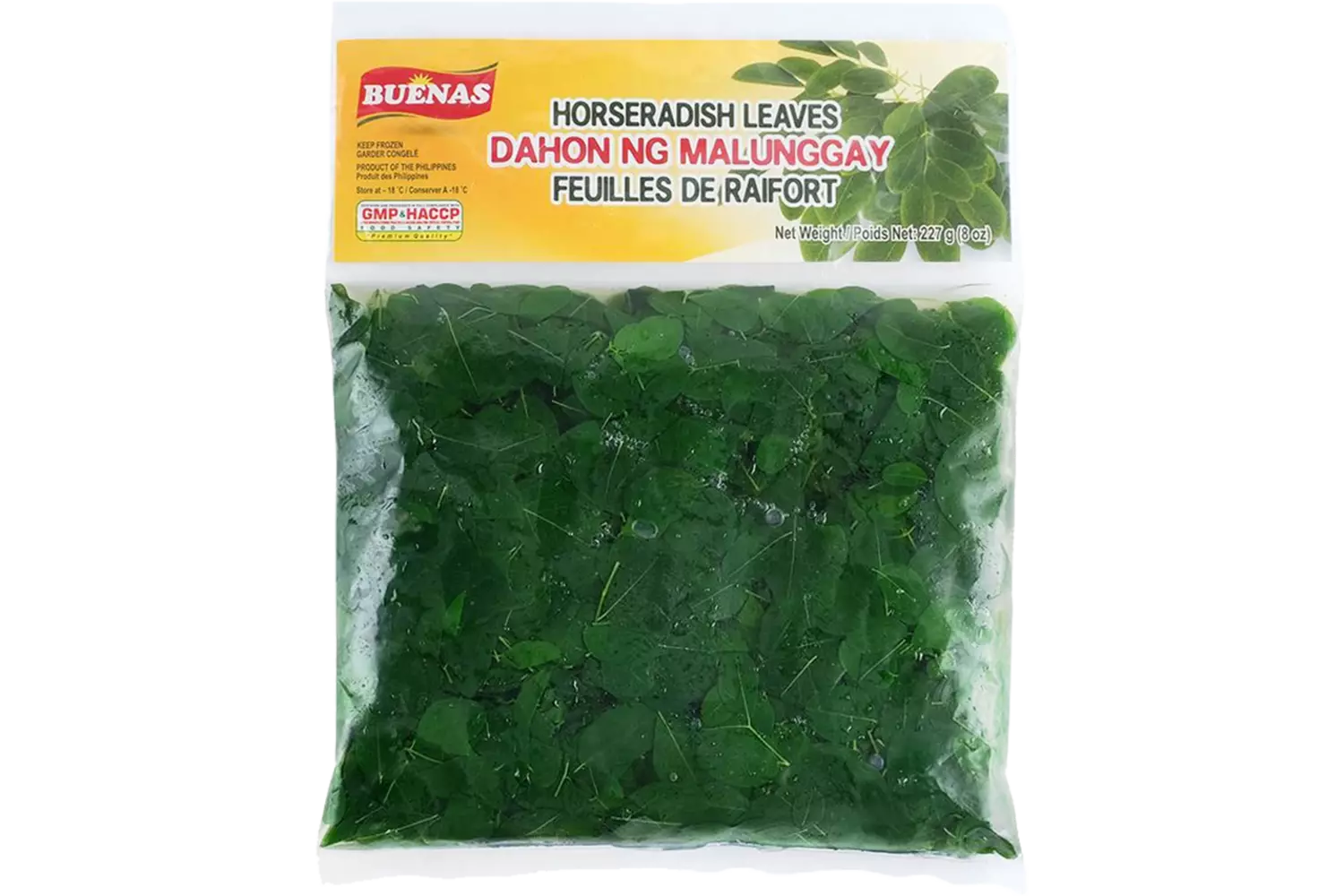 Buenas - Horseradish Leaves Malunggay 227g