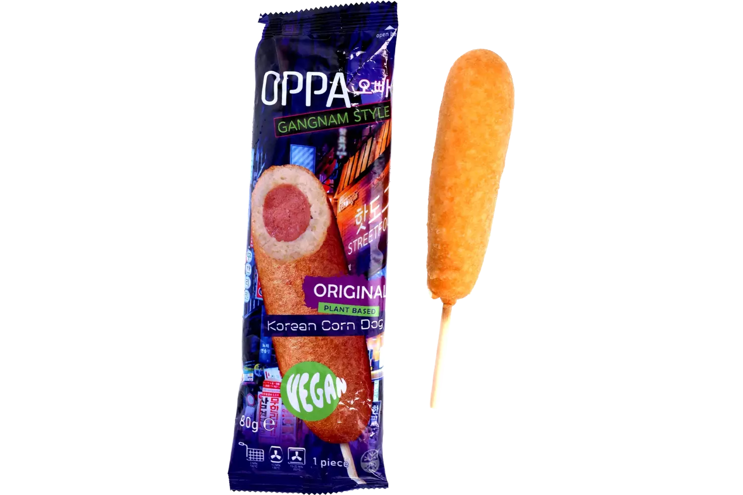 OPPA - Corn Dog Original Vegan 80g