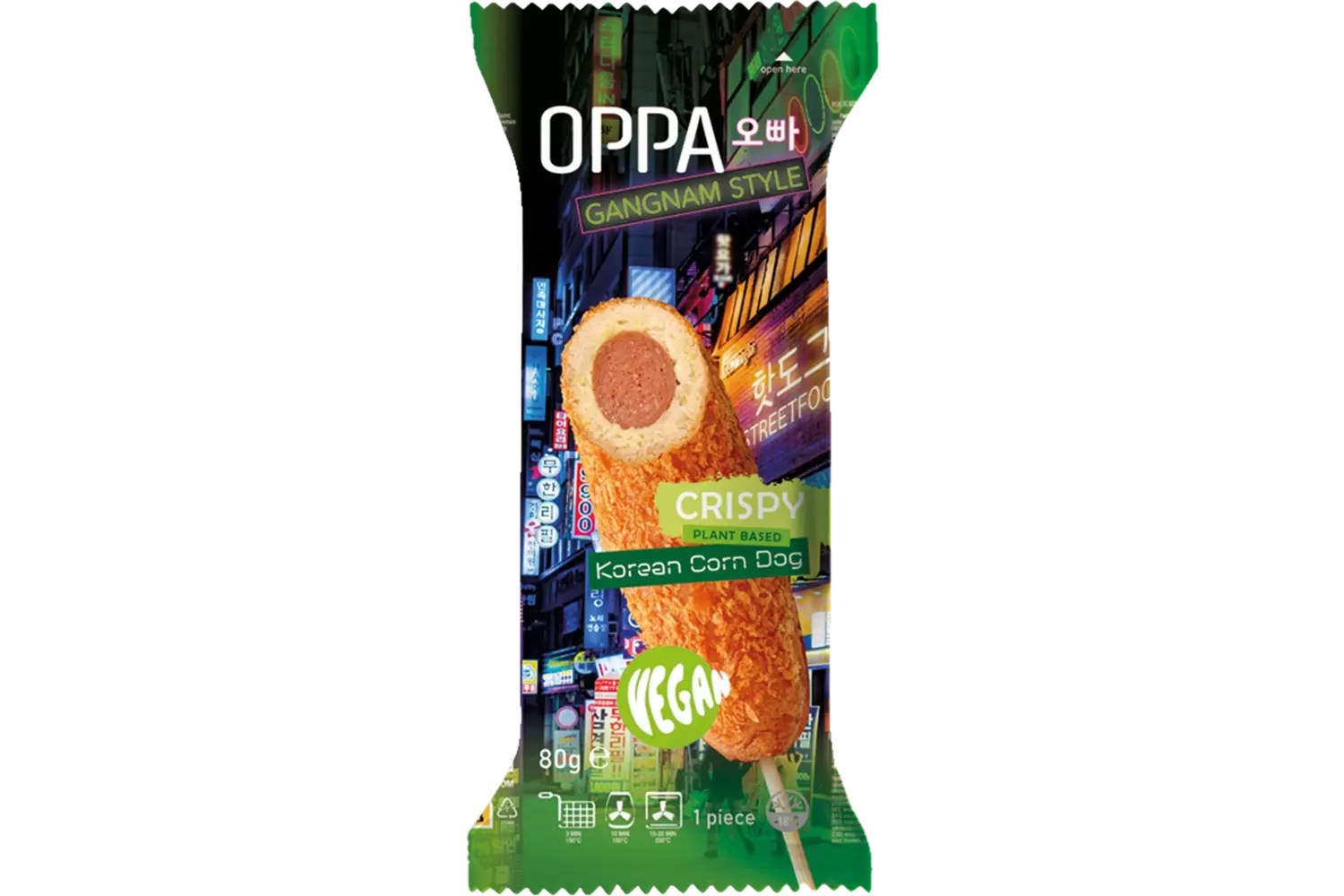 OPPA - Corn Dog Crispy Vegan 80g
