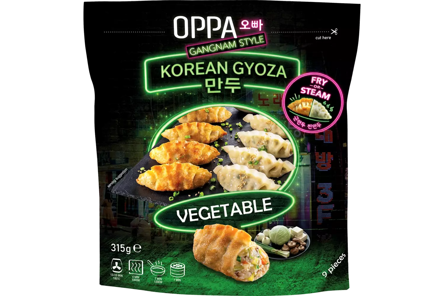 OPPA - Korean Gyoza Vegetable 315g