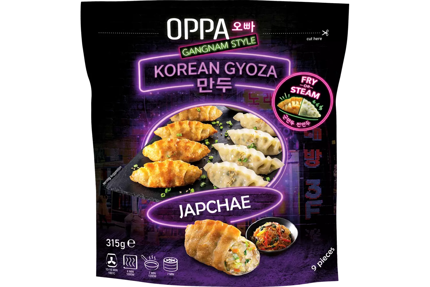 OPPA - Korean Gyoza Japchae 315g
