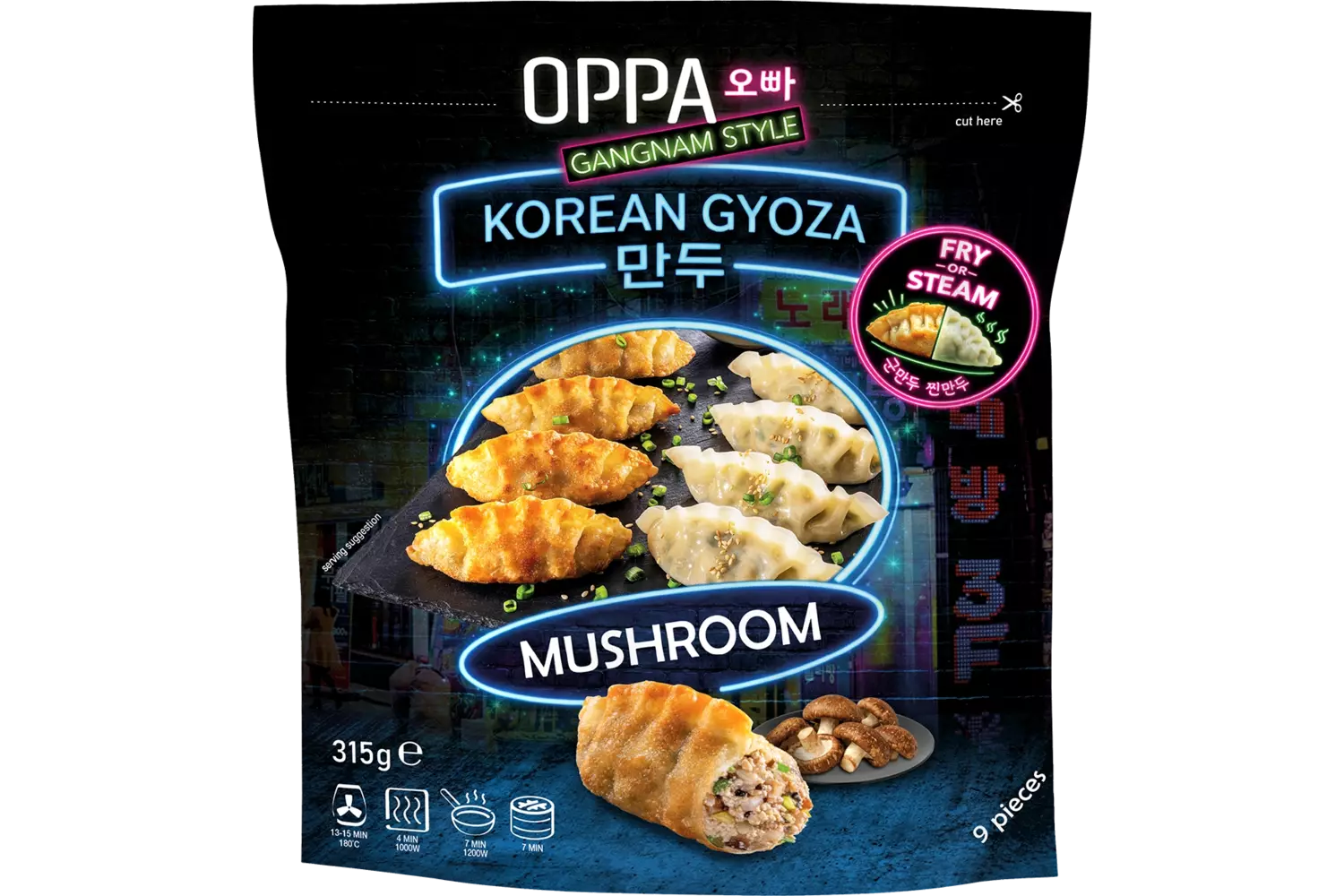 OPPA - Korean Gyoza Mushroom 315g