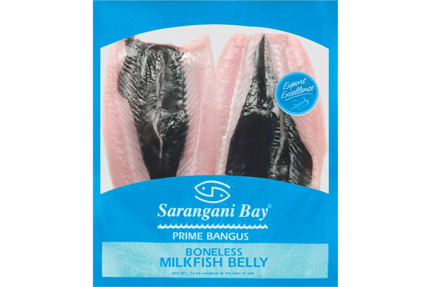 Sarangani - Fresh Frozen Deboned Milkfish Belly 8kg