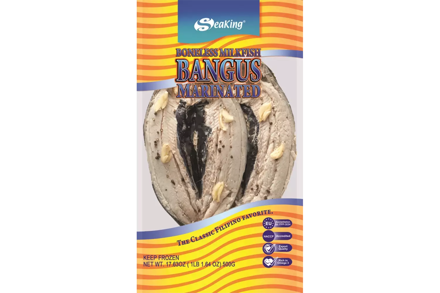 Seaking - Boneless Milkfish Bangus Marinated 500g