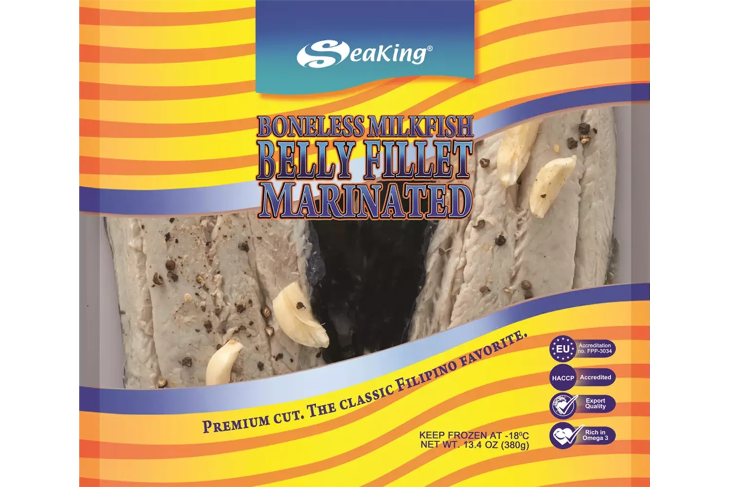 Seaking - Whole Round Milkfish 800g