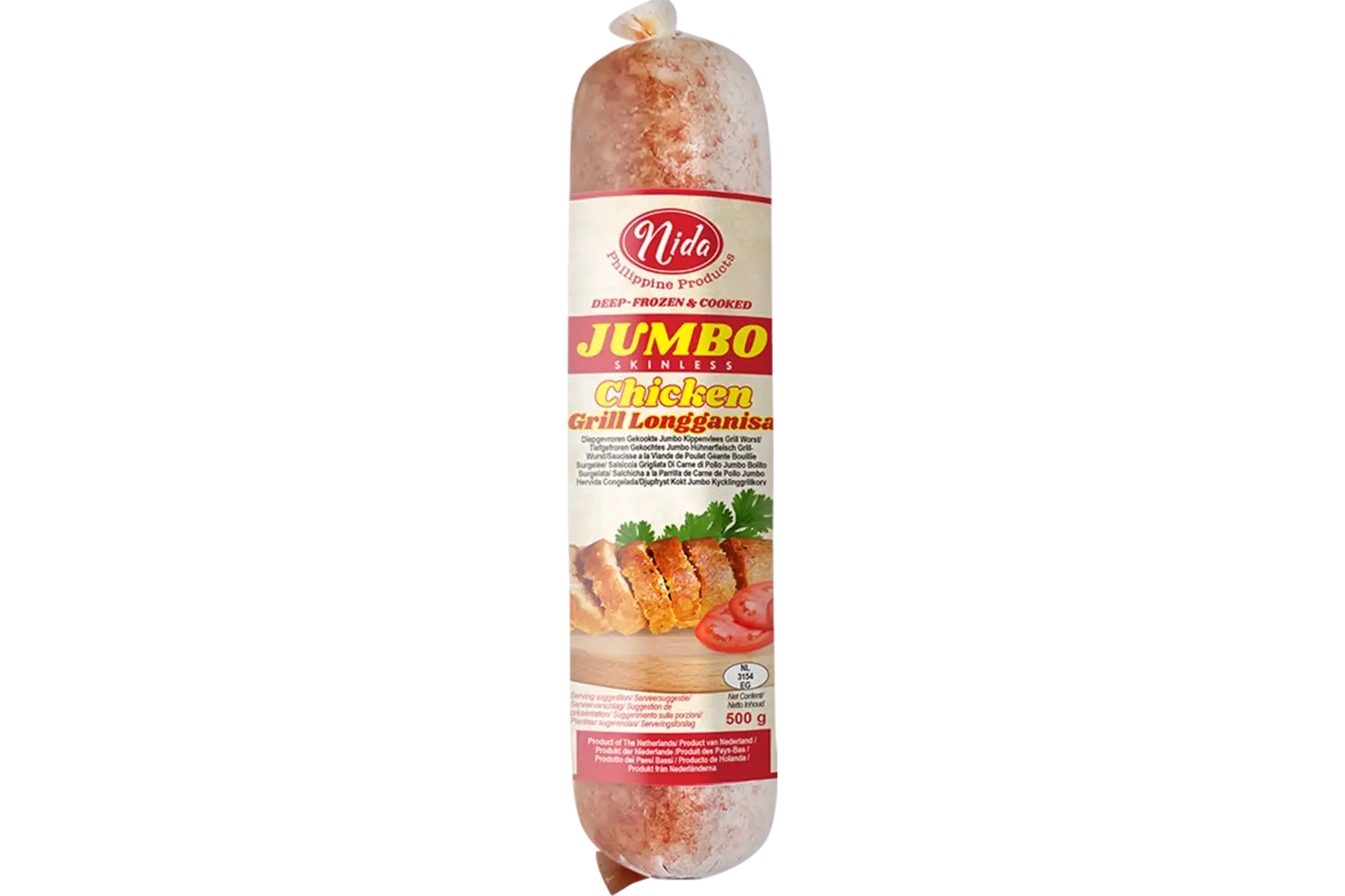 Nida - Longganise Chicken Jumbo Grill 500g