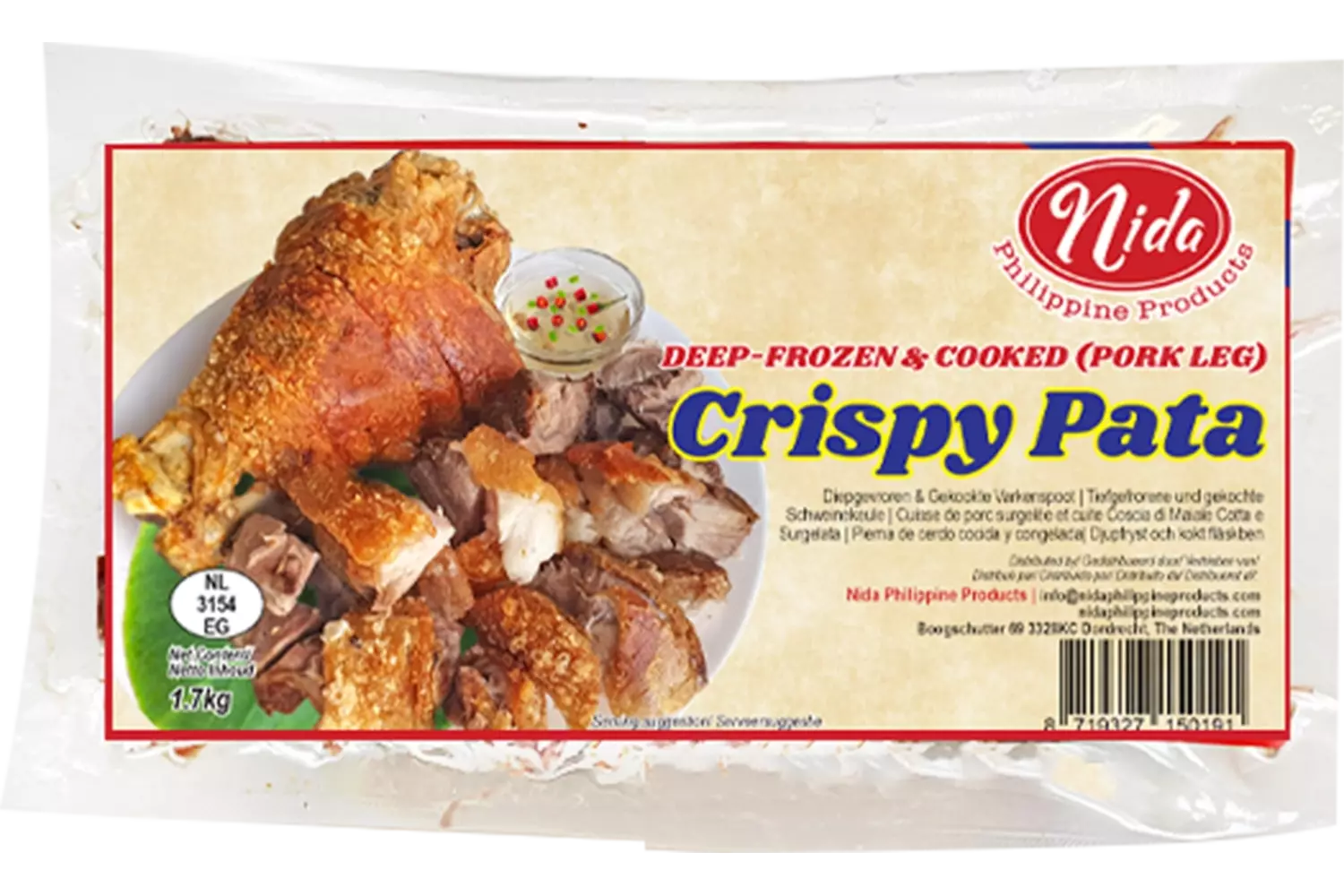 Nida - Crispy Pata 1.4kg