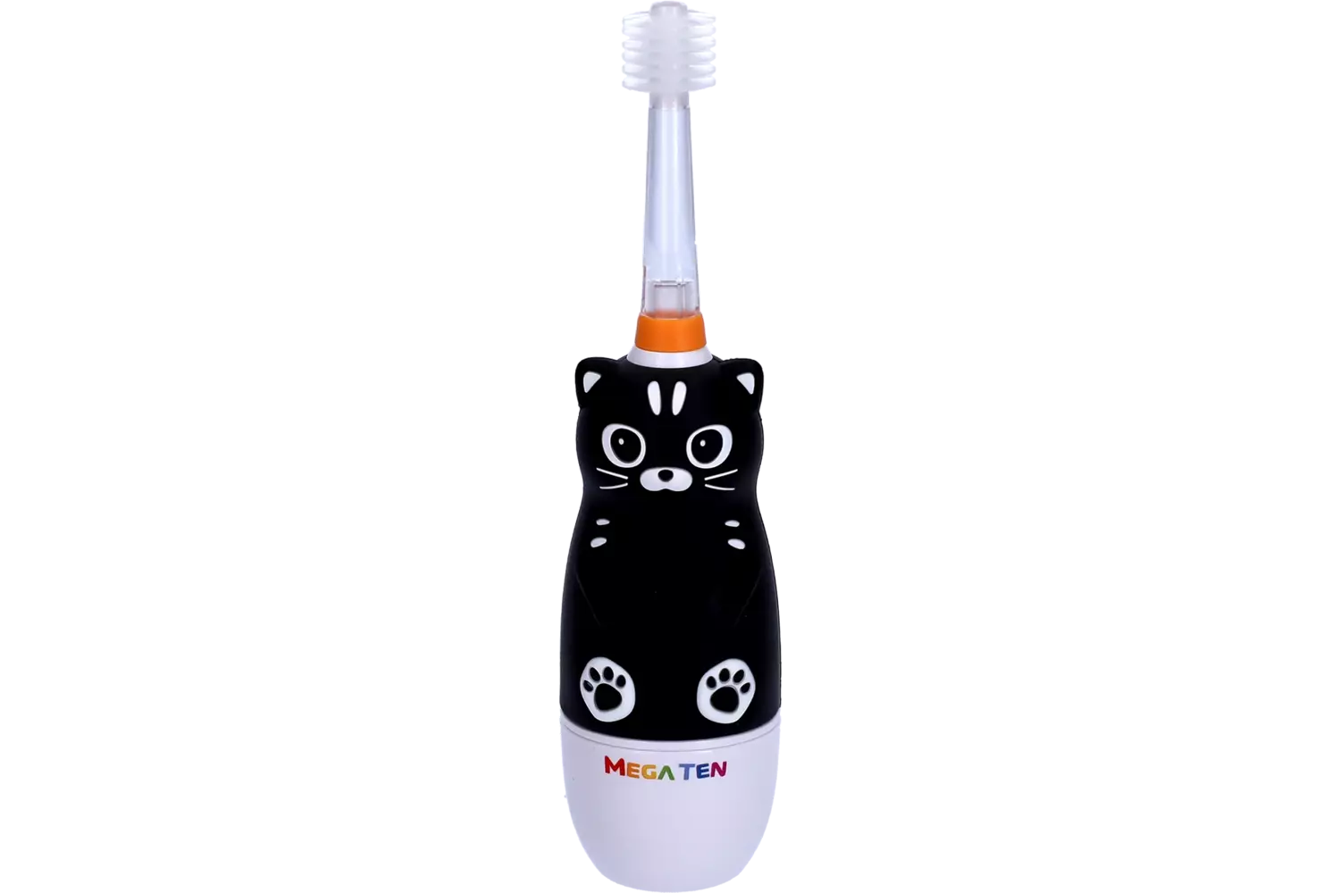 Mega Ten - 360° Toothbrush Black Cat