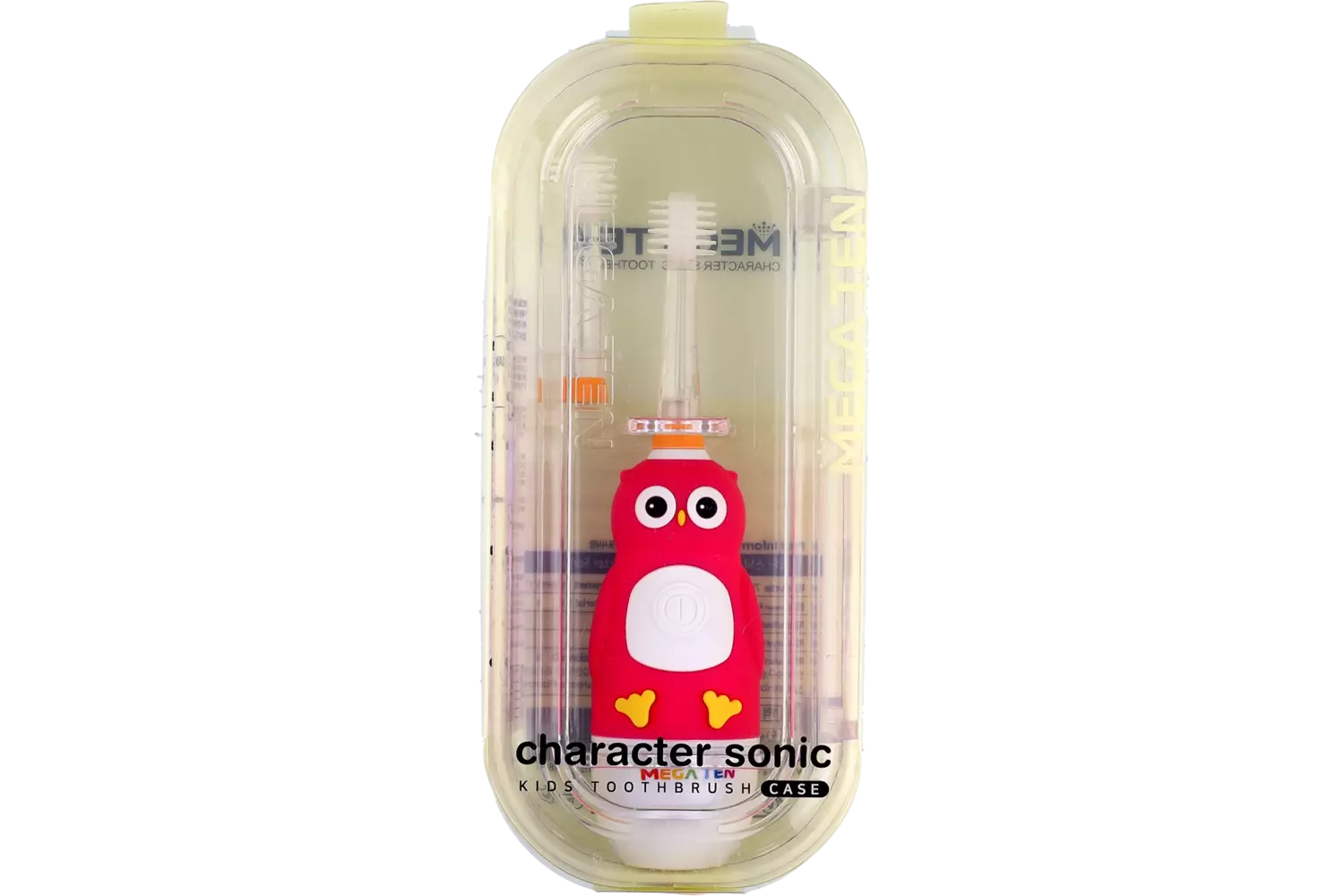 Mega Ten - 360° Toothbrush Owl