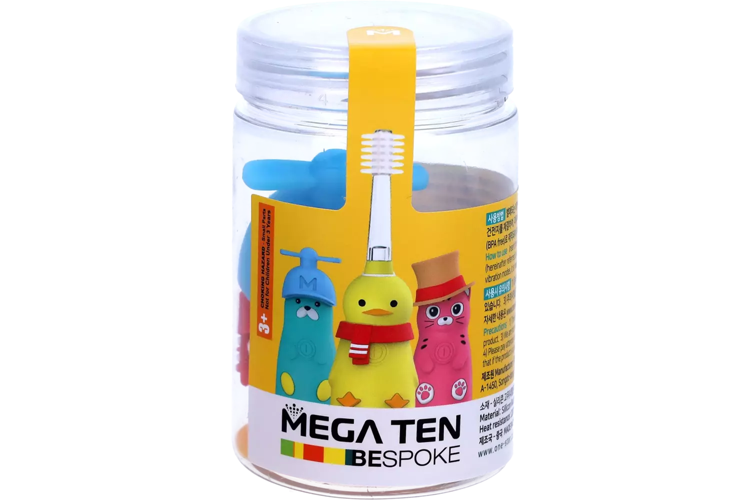 Mega Ten - Toothbrush Bespoke Caps and Scarf 5pcs