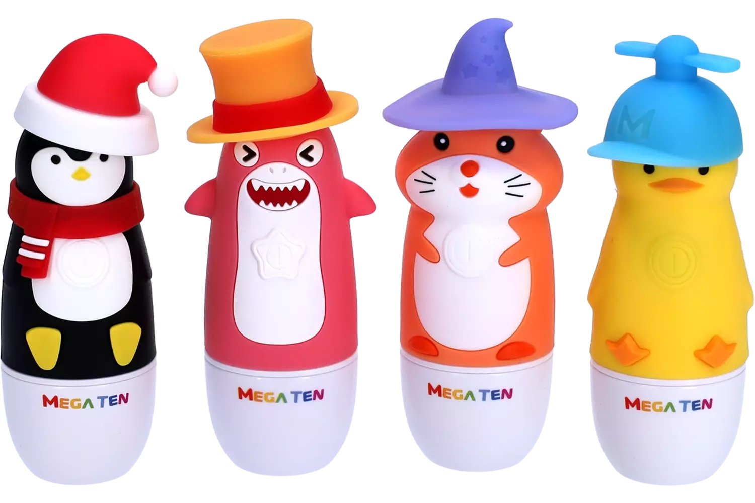Mega Ten - Toothbrush Bespoke Caps and Scarf 5pcs