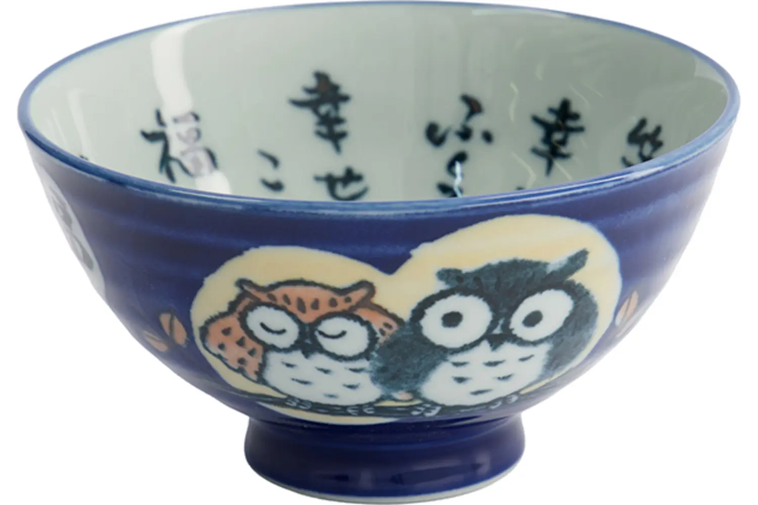 Tokyo Design Studio - Kawaii Rice Bowl Owl 11.4x6.2cm 300ml