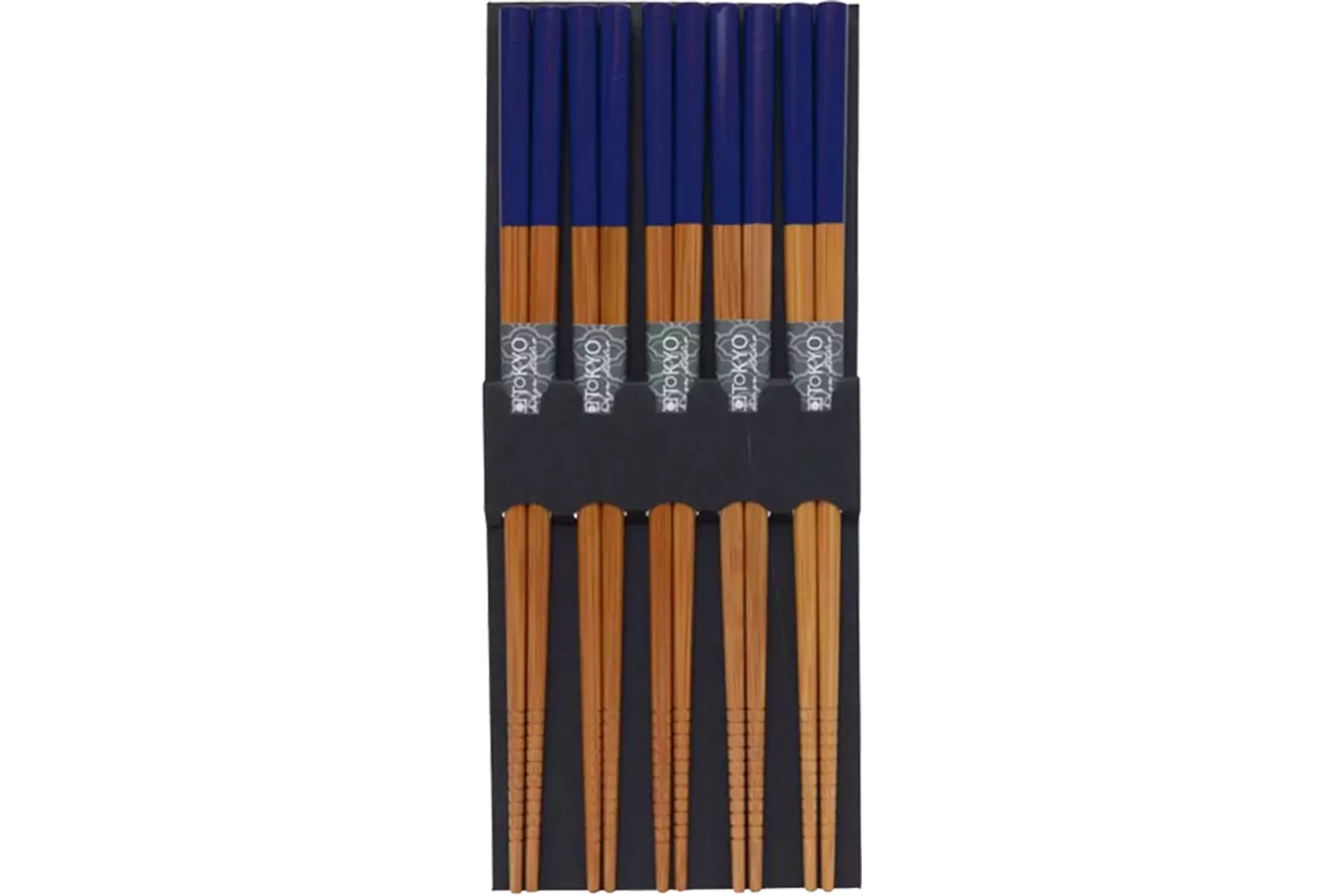 Tokyo Design Studio - Chopsticks Bamboo Dark Blue 5 pair