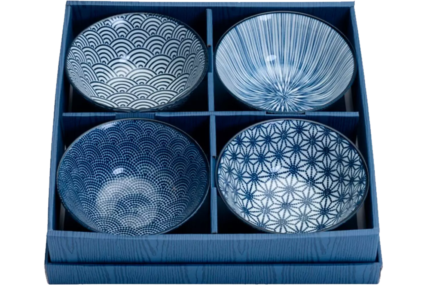 Tokyo Design Studio - Bowl Giftset Tayo Nippon Blue 500ml