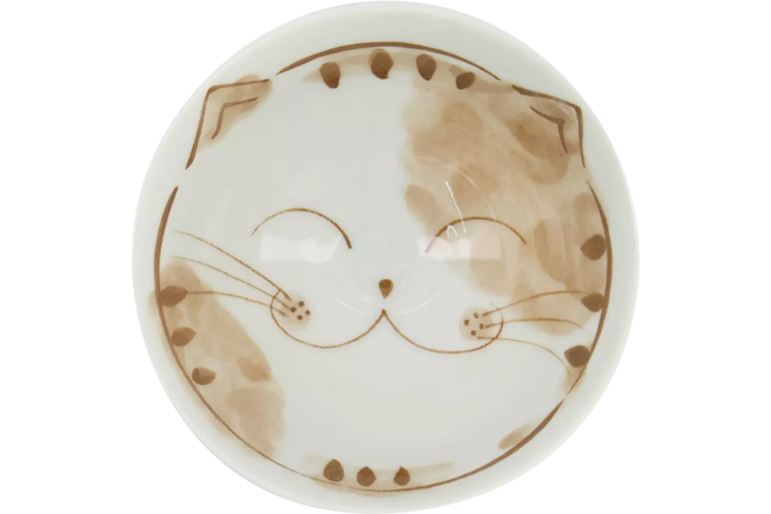 Tokyo Design Studio - Kawaii Bowl Rice Fuku Cat Blue 300ml