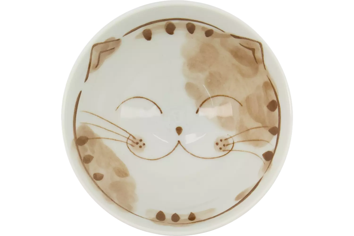 Tokyo Design Studio - Kawaii Bowl Rice Fuku Cat Green 300ml