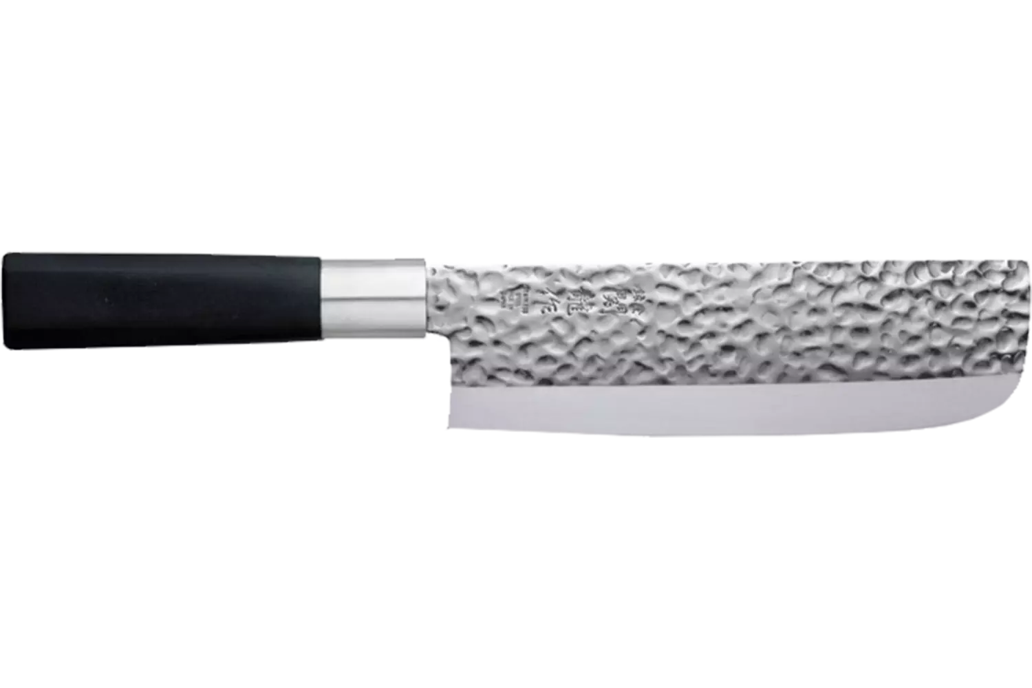 Tokyo Design Studio - Knife SS Nakiri Hammered Style Black 16.5cm
