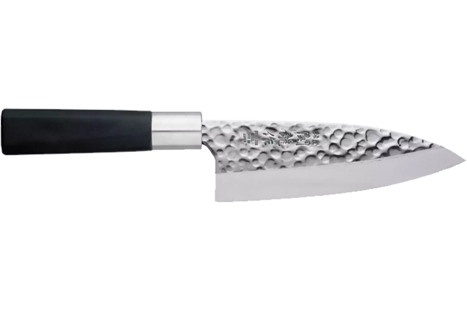 Tokyo Design Studio - Knife SS Deba Hammered Style Black 15cm