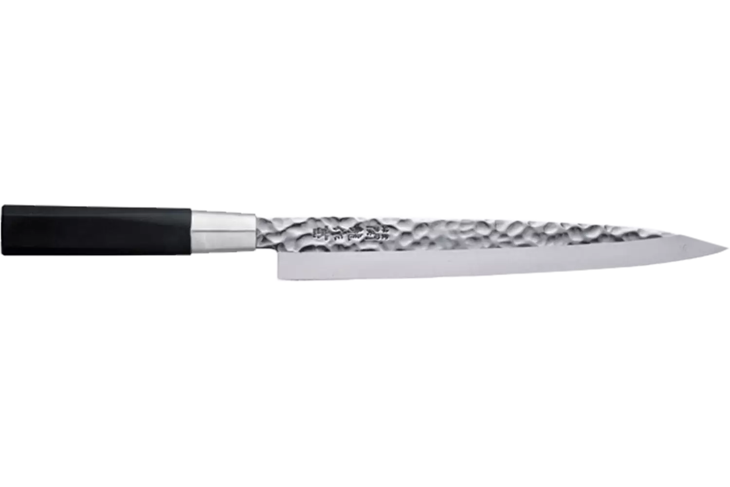 Tokyo Design Studio - Knife SS Sashimi Hammered Style Black 21cm