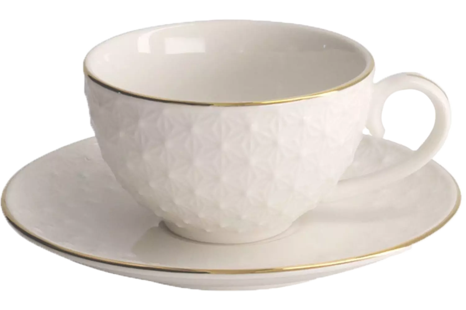 Tokyo Design Studio - Cup and Saucer Giftset Nippon White Gold 100ml