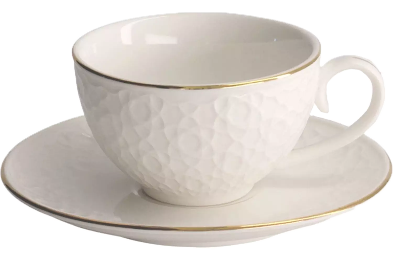 Tokyo Design Studio - Cup and Saucer Giftset Nippon White Gold 100ml