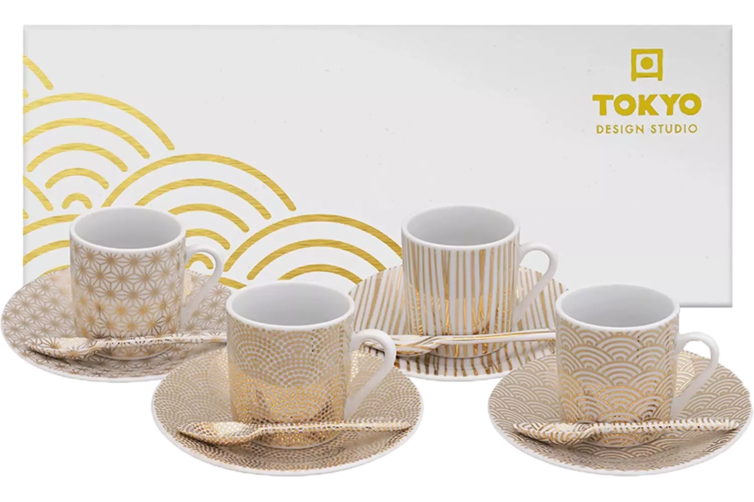 Tokyo Design Studio - Espresso Set Nippon Blue 80ml