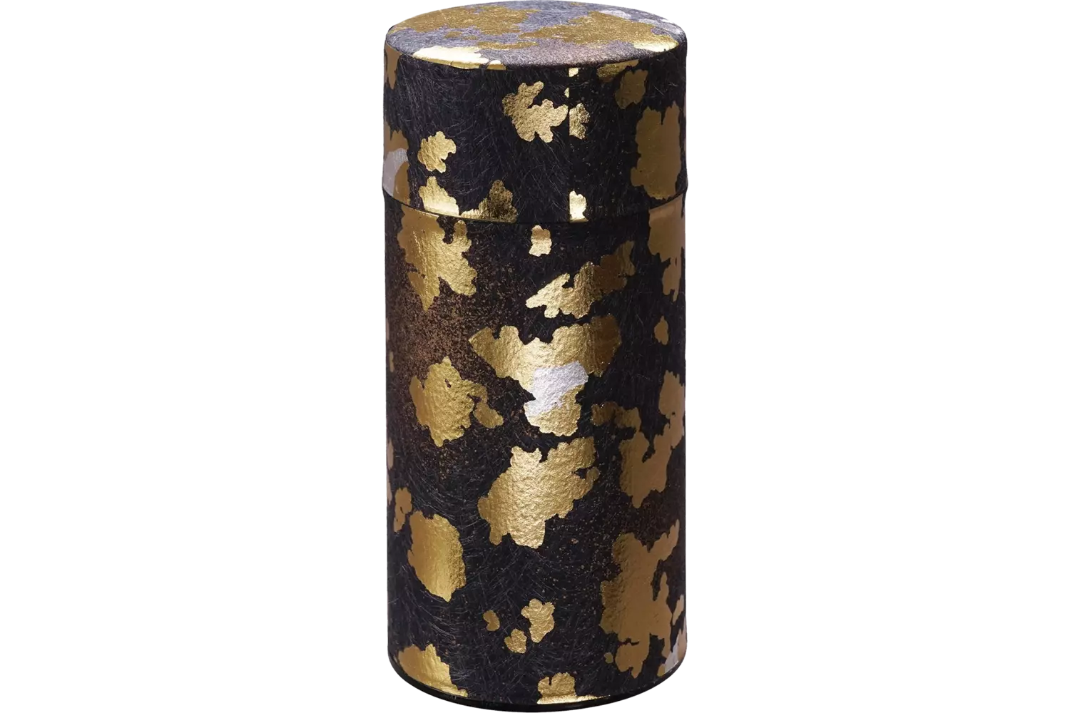Tokyo Design Studio - Tea Container SS Black & Gold 200g